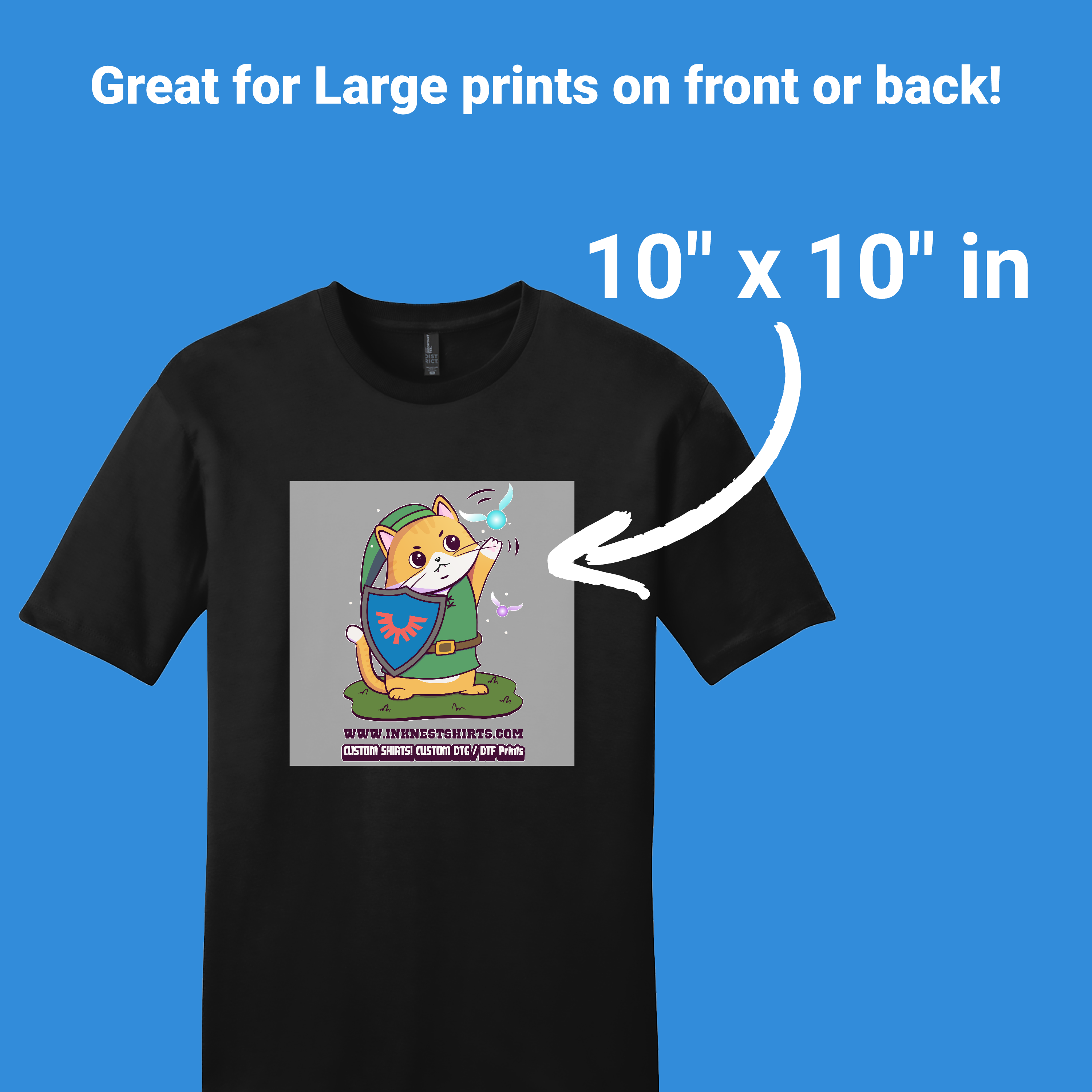 DTF Transfer By Size