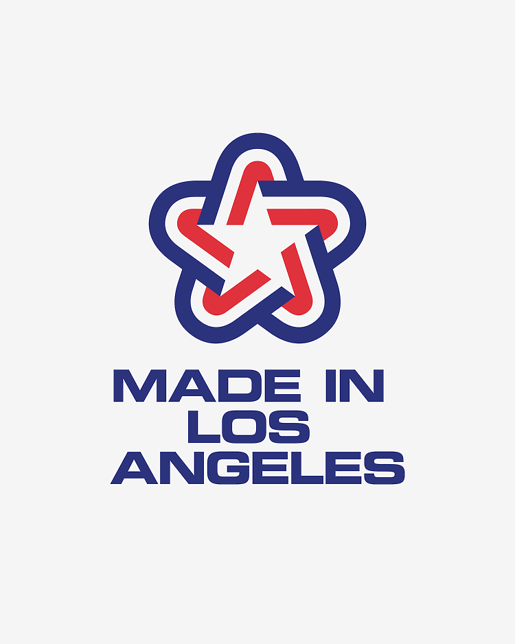 LA Apparel S/S Mineral Wash Crew 6.5oz w/ Print