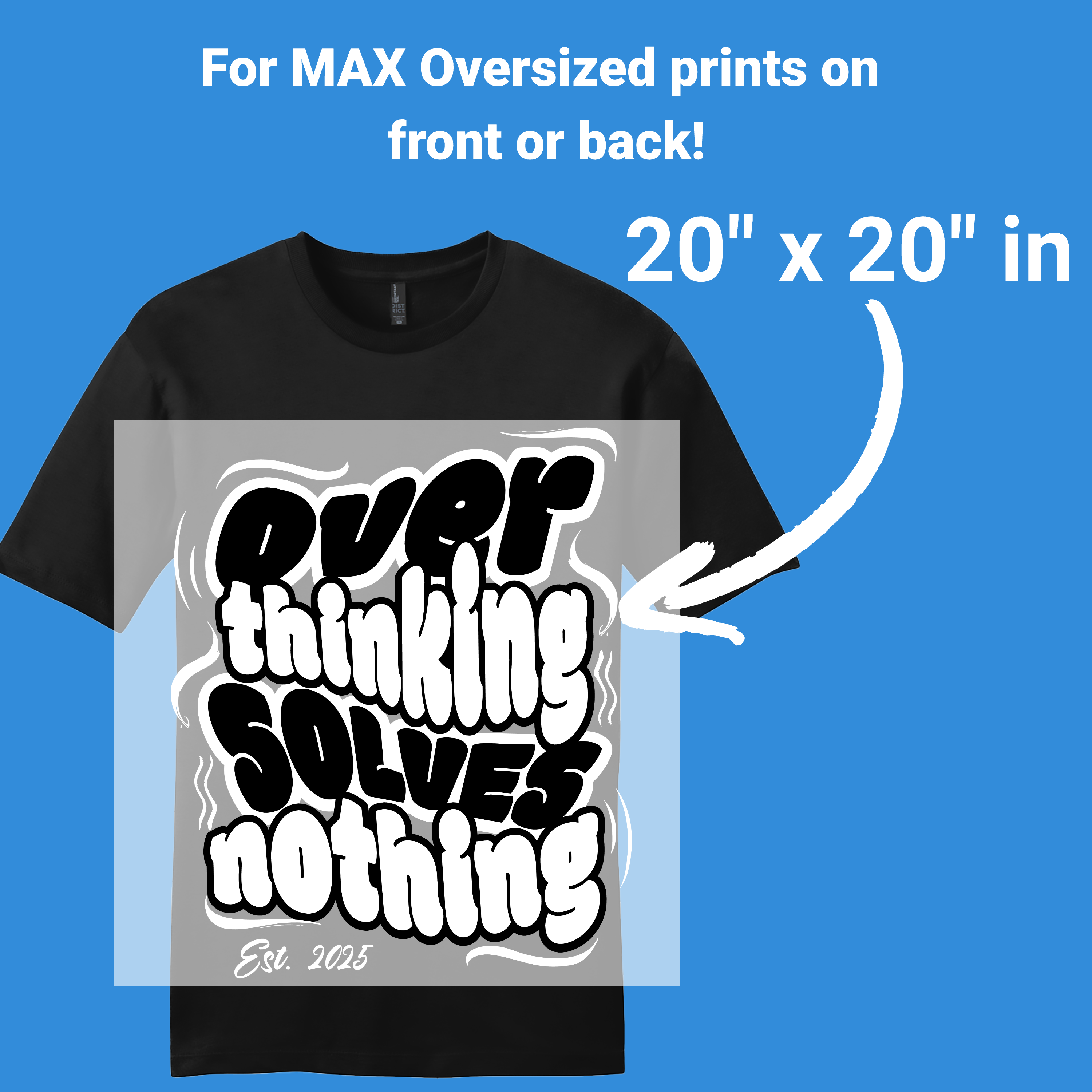 DTF Transfer By Size