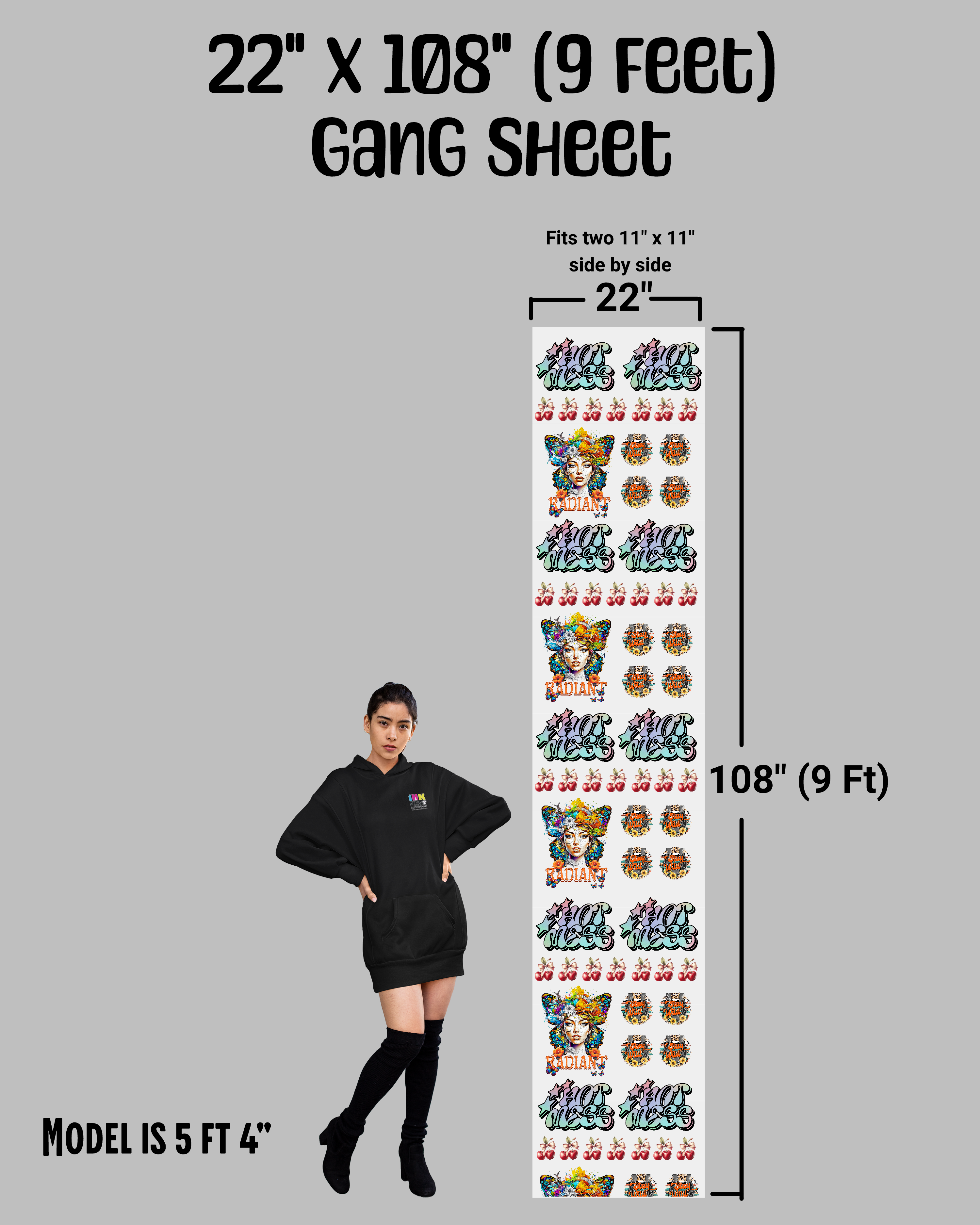 DTF Gang Sheet - Build-Your-Own
