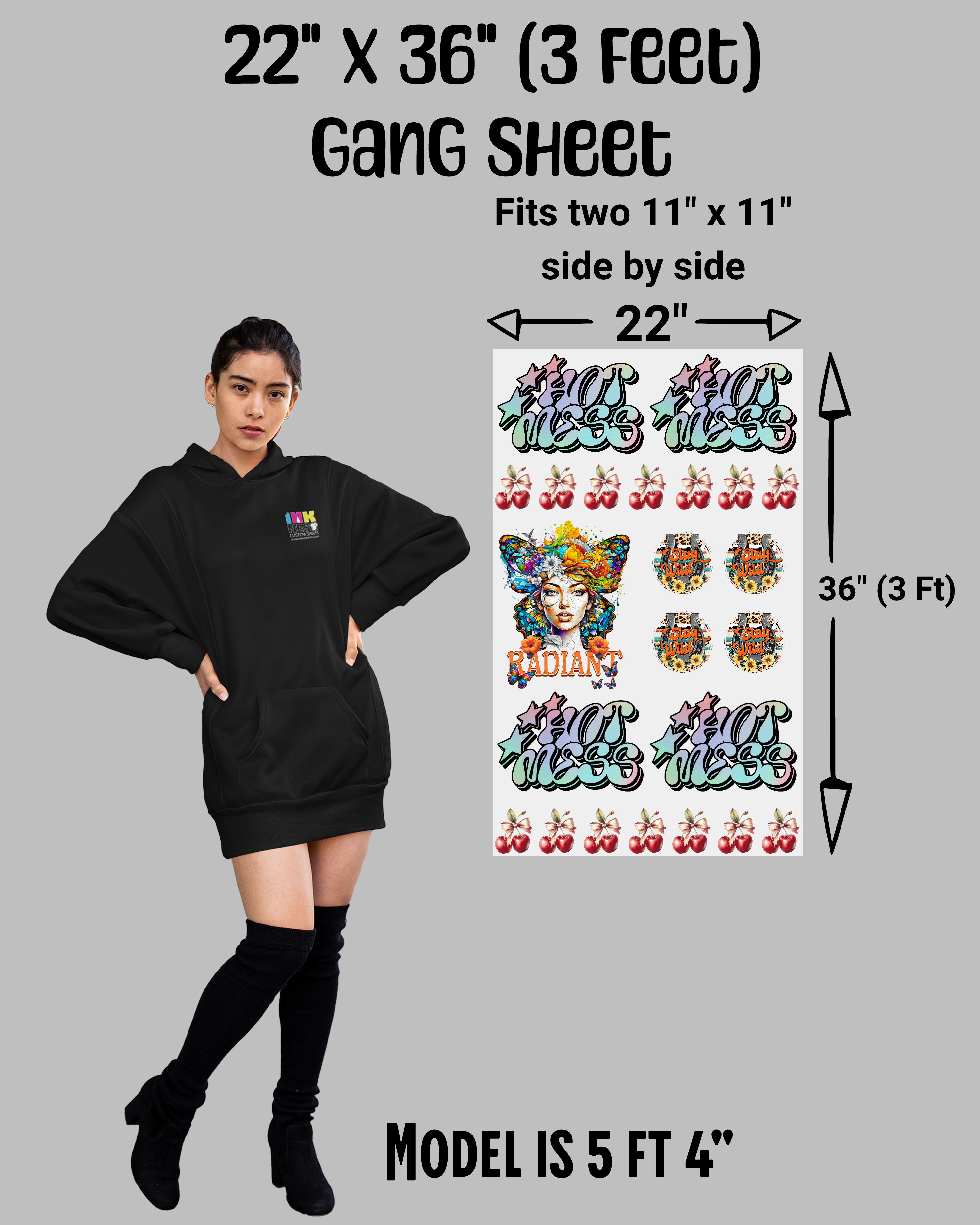DTF Gang Sheet - Build-Your-Own
