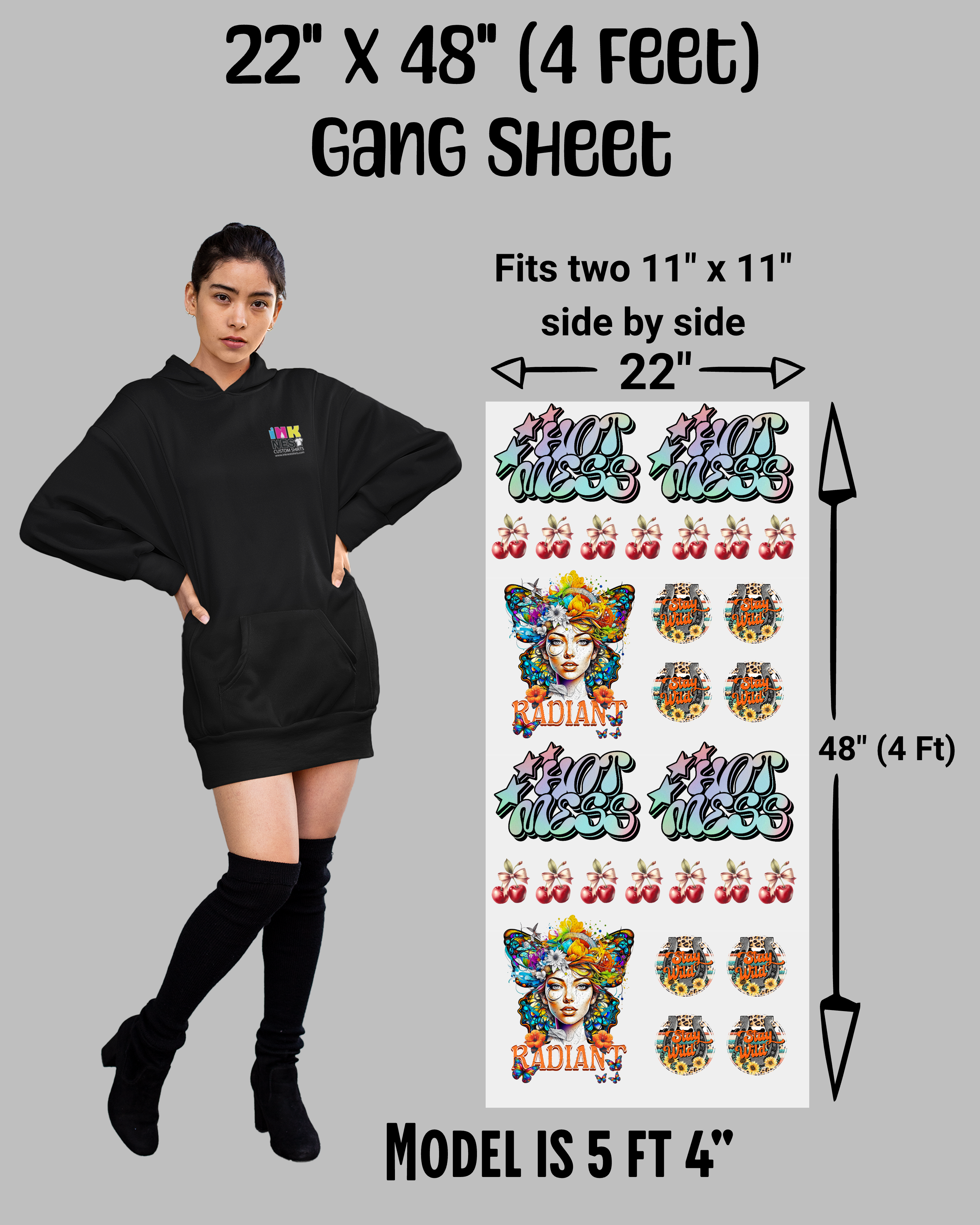 DTF Gang Sheet - Build-Your-Own
