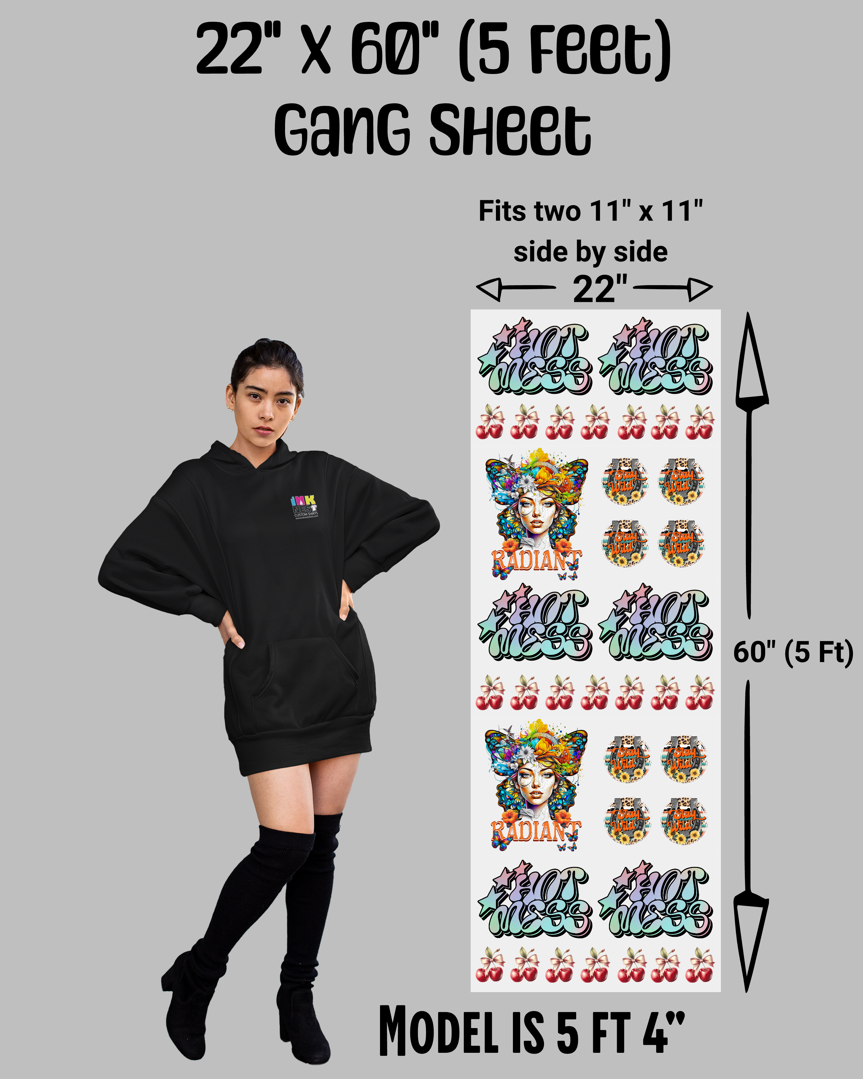 DTF Gang Sheet - Build-Your-Own