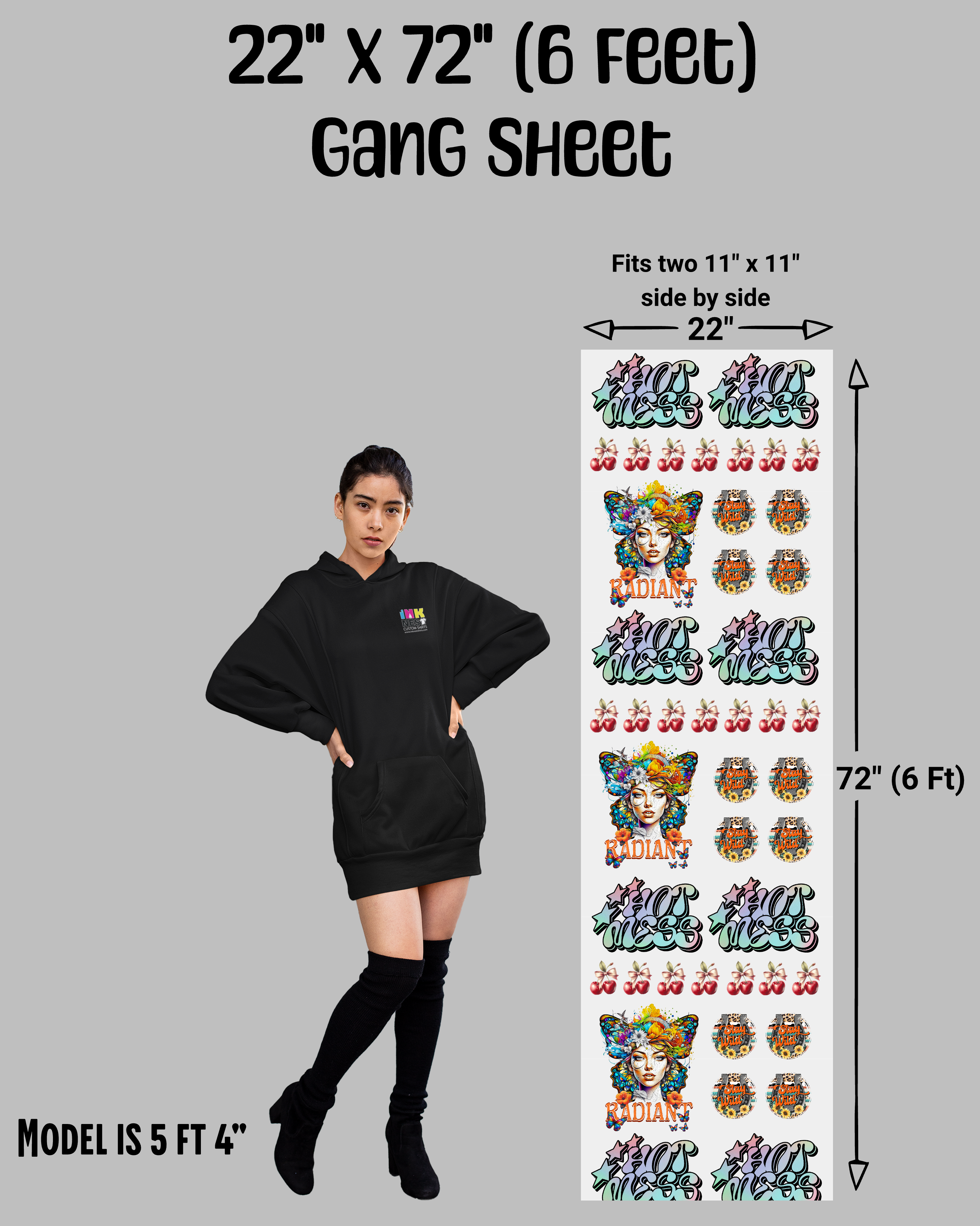 DTF Gang Sheet - Build-Your-Own