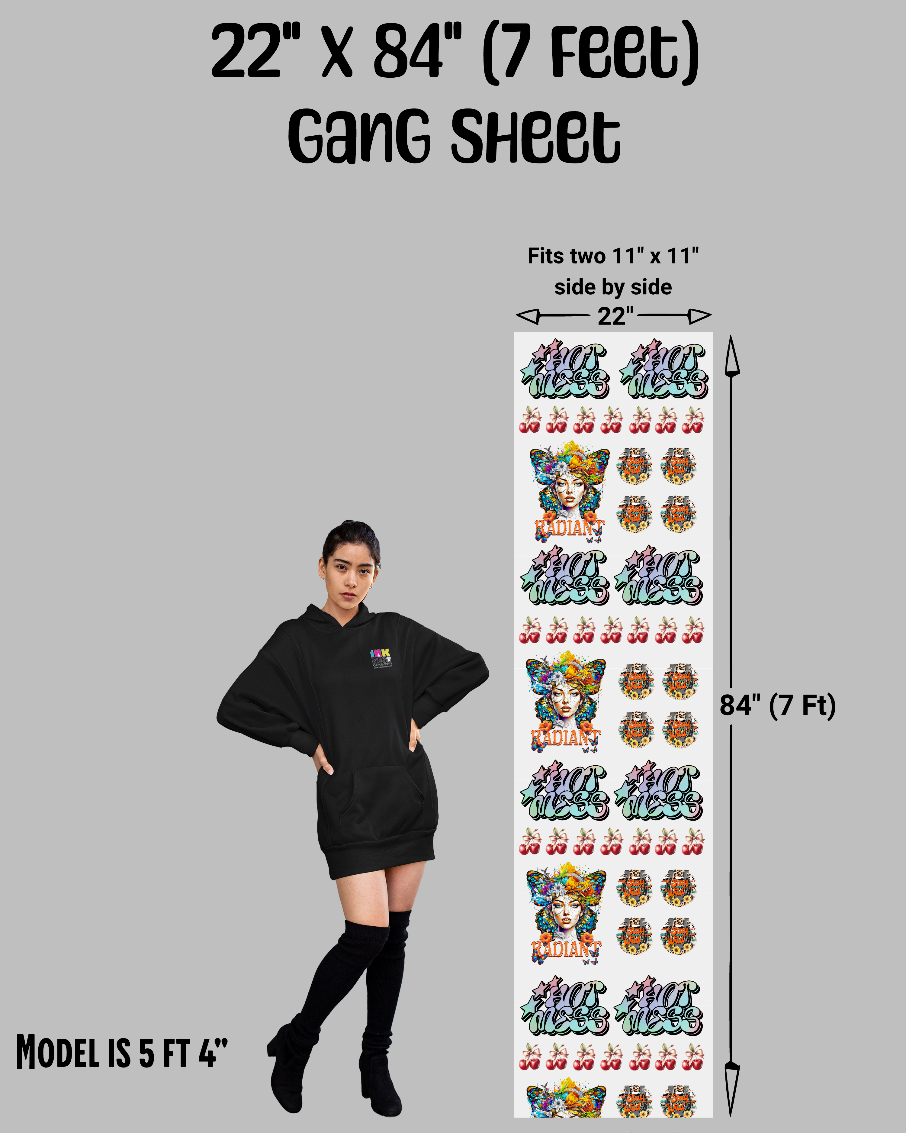 DTF Gang Sheet - Build-Your-Own