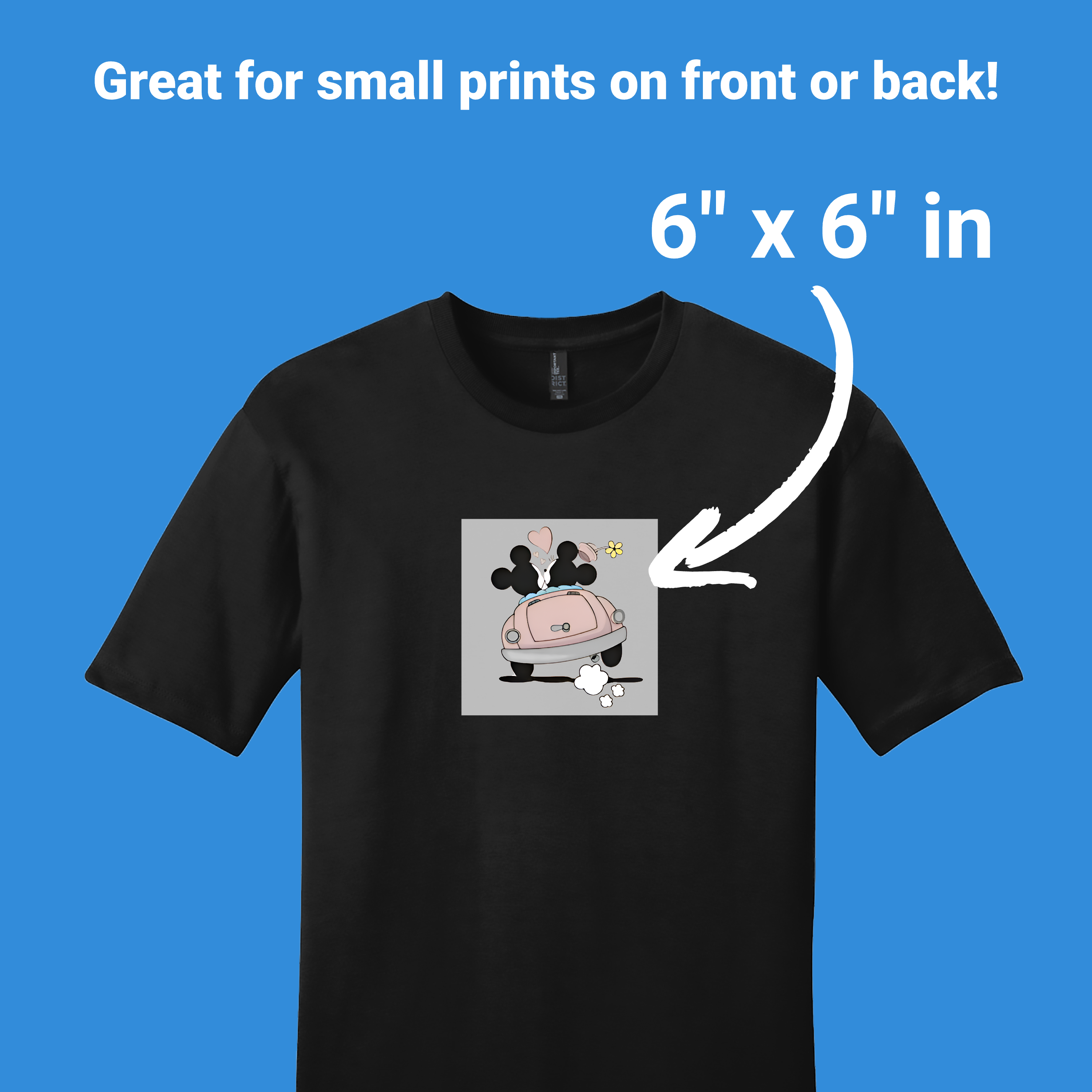 DTF Transfer By Size