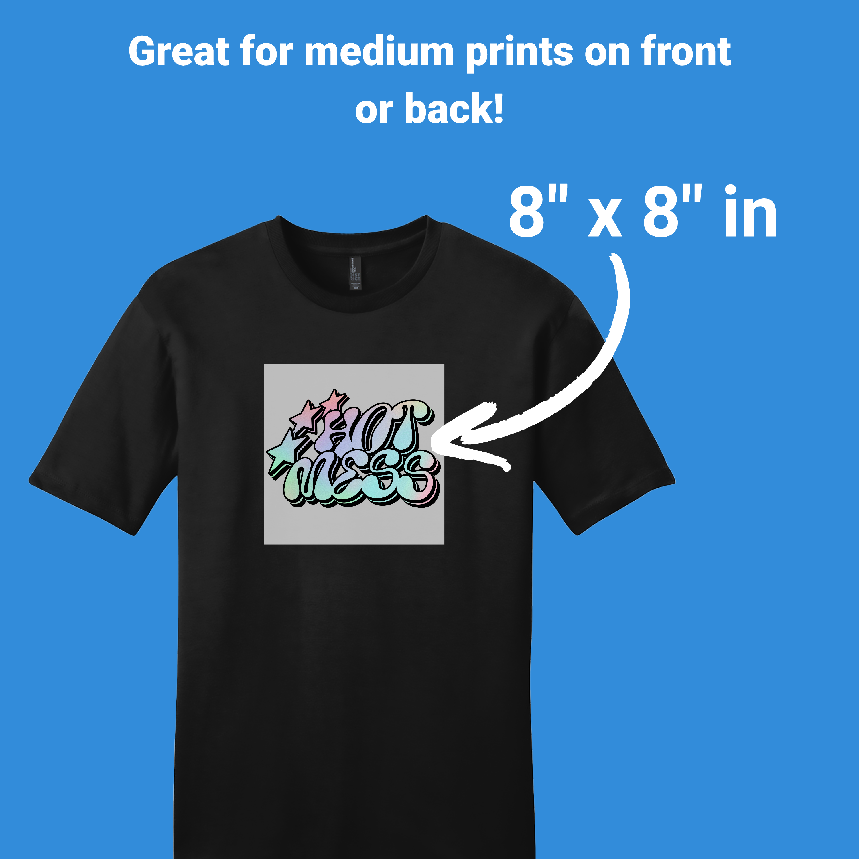 DTF Transfer By Size