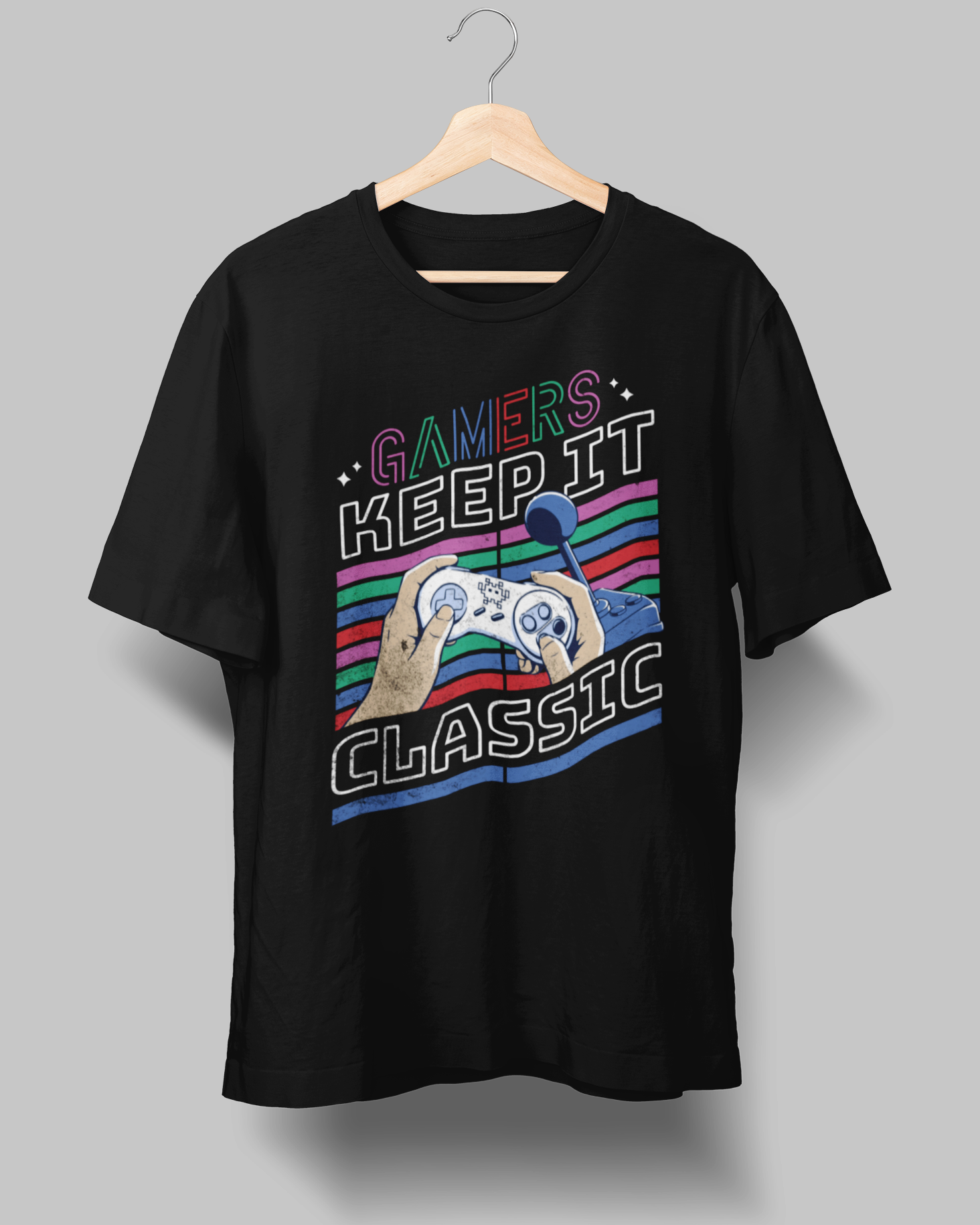 Gamers Keep It Classic - 4.3oz 100% Cotton Tee