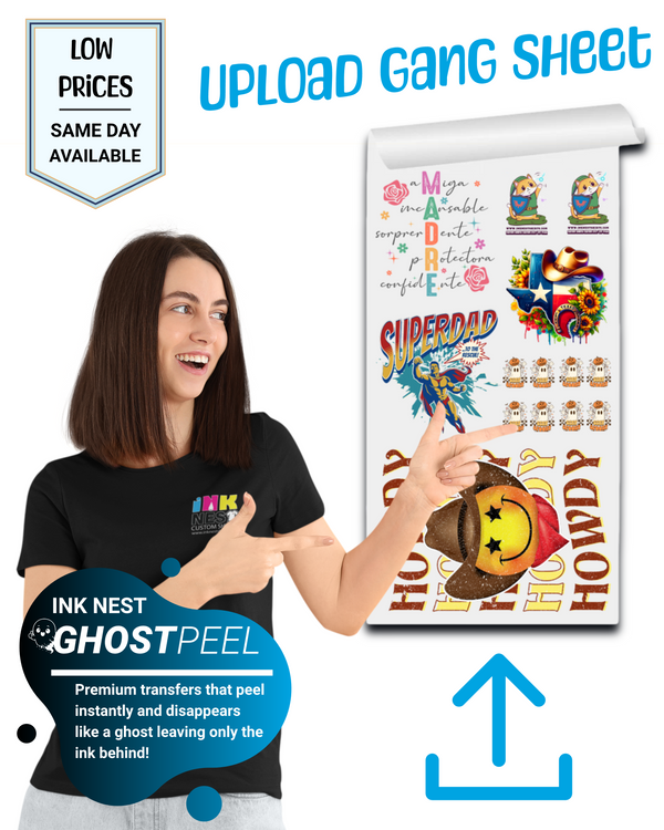 DTF Gang Sheet - Upload Print Ready File